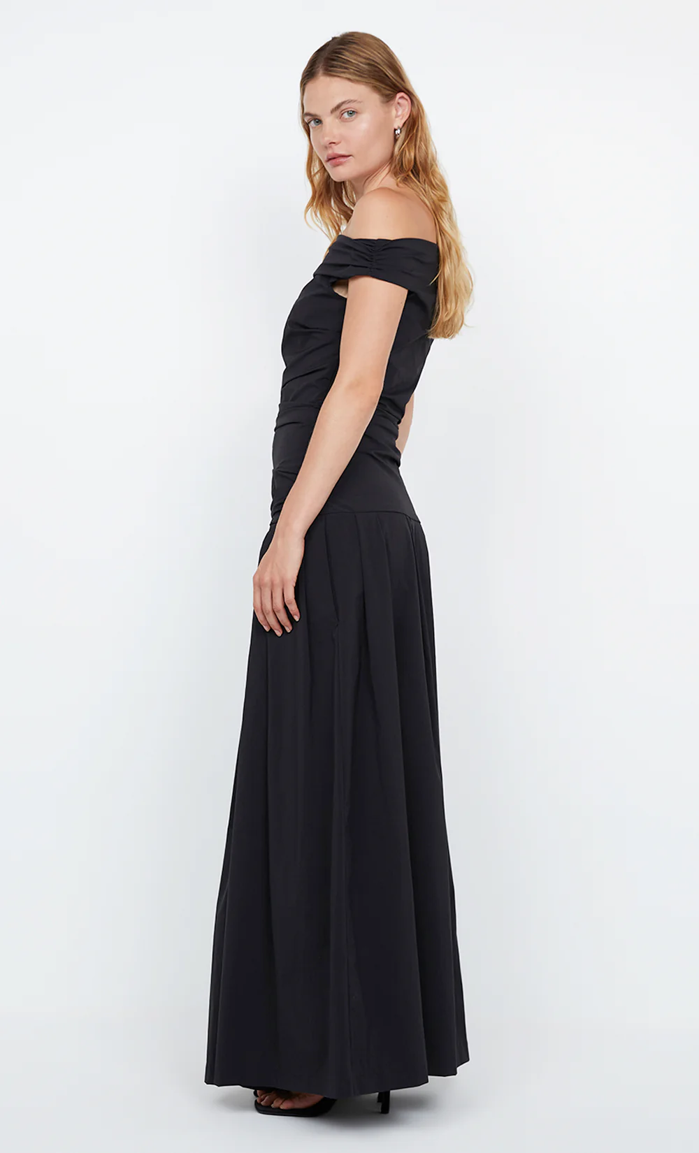 APOLLINE MAXI DRESS - BLACK - Image 3