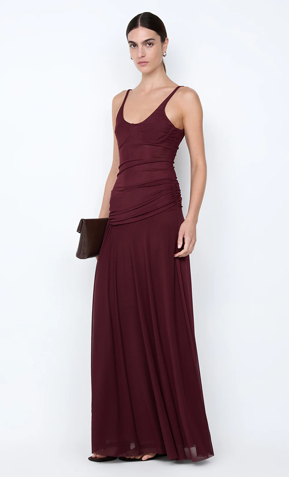 CITRINA MAXI DRESS - PLUM - Image 5