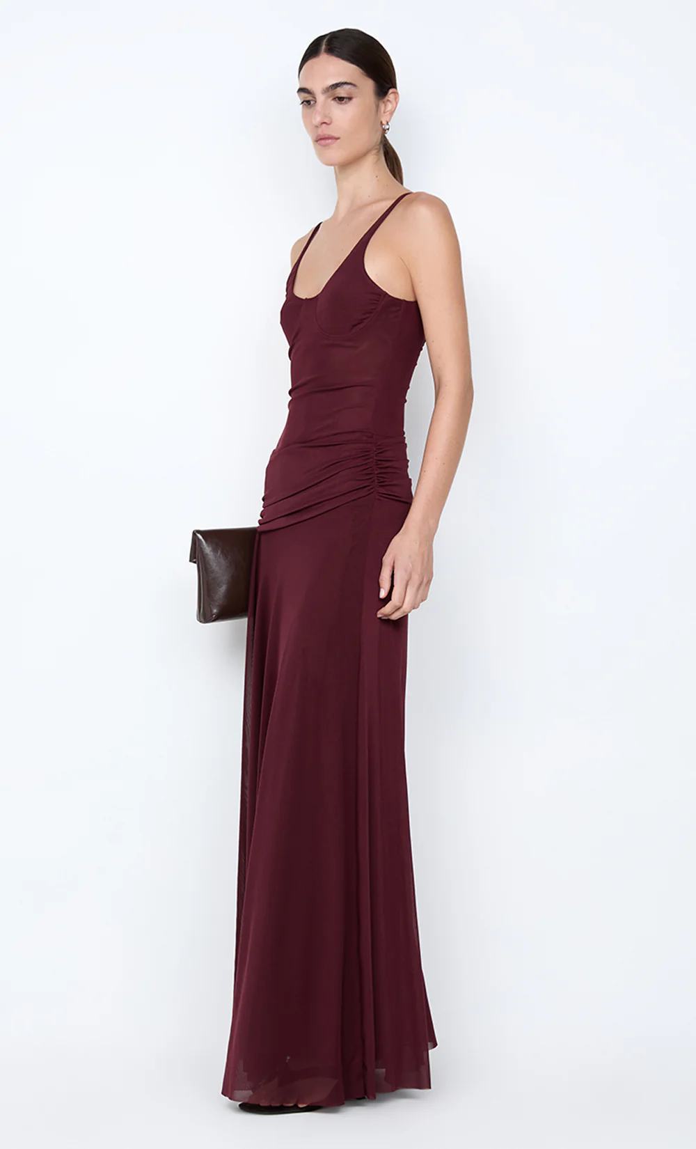 CITRINA MAXI DRESS - PLUM - Image 6