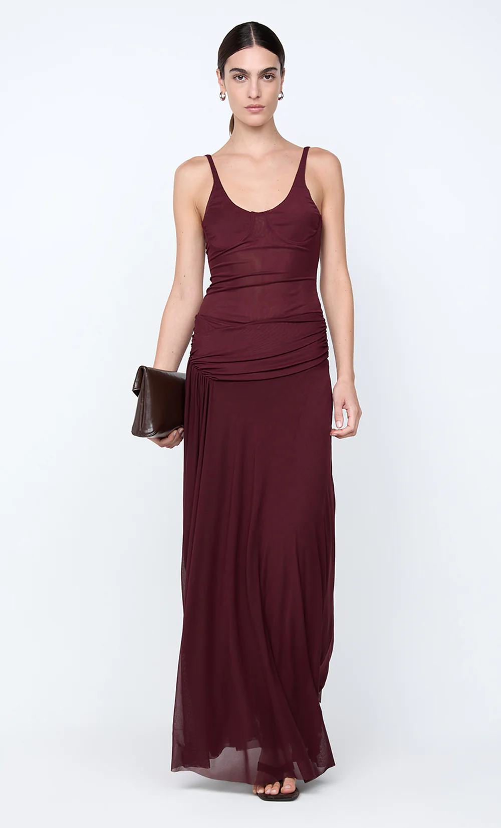 CITRINA MAXI DRESS - PLUM - Image 8