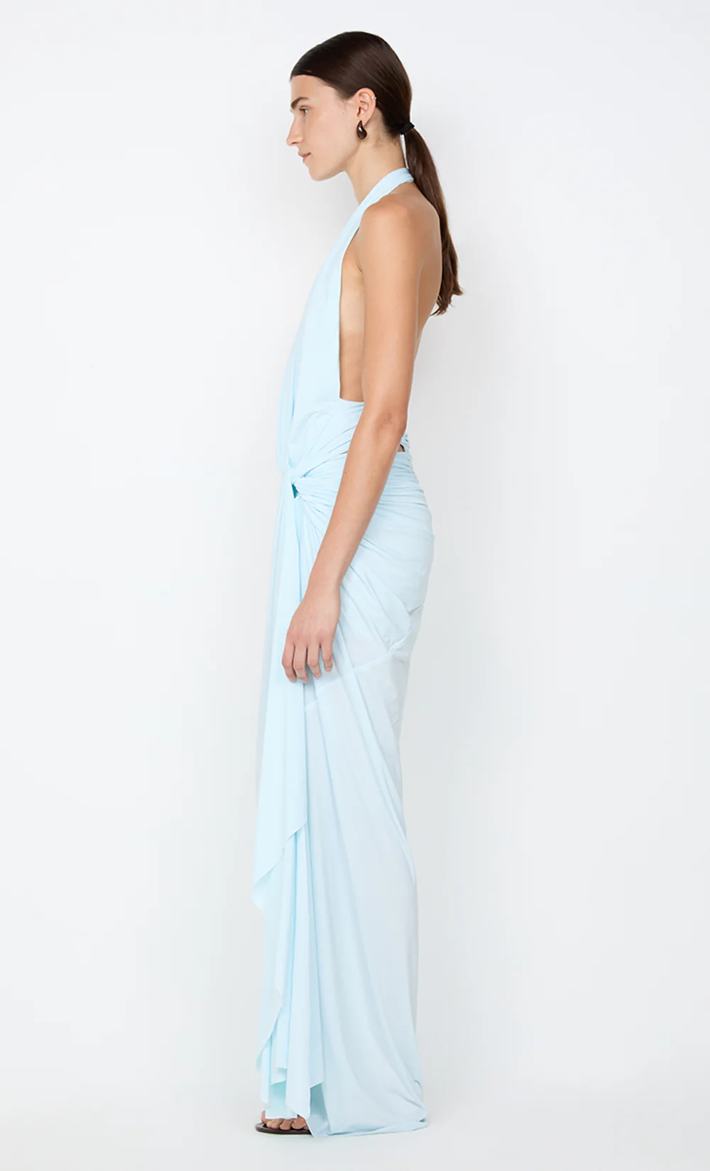 CLEMENTINE TWIST DRESS - ARCTIC BLUE - Image 4