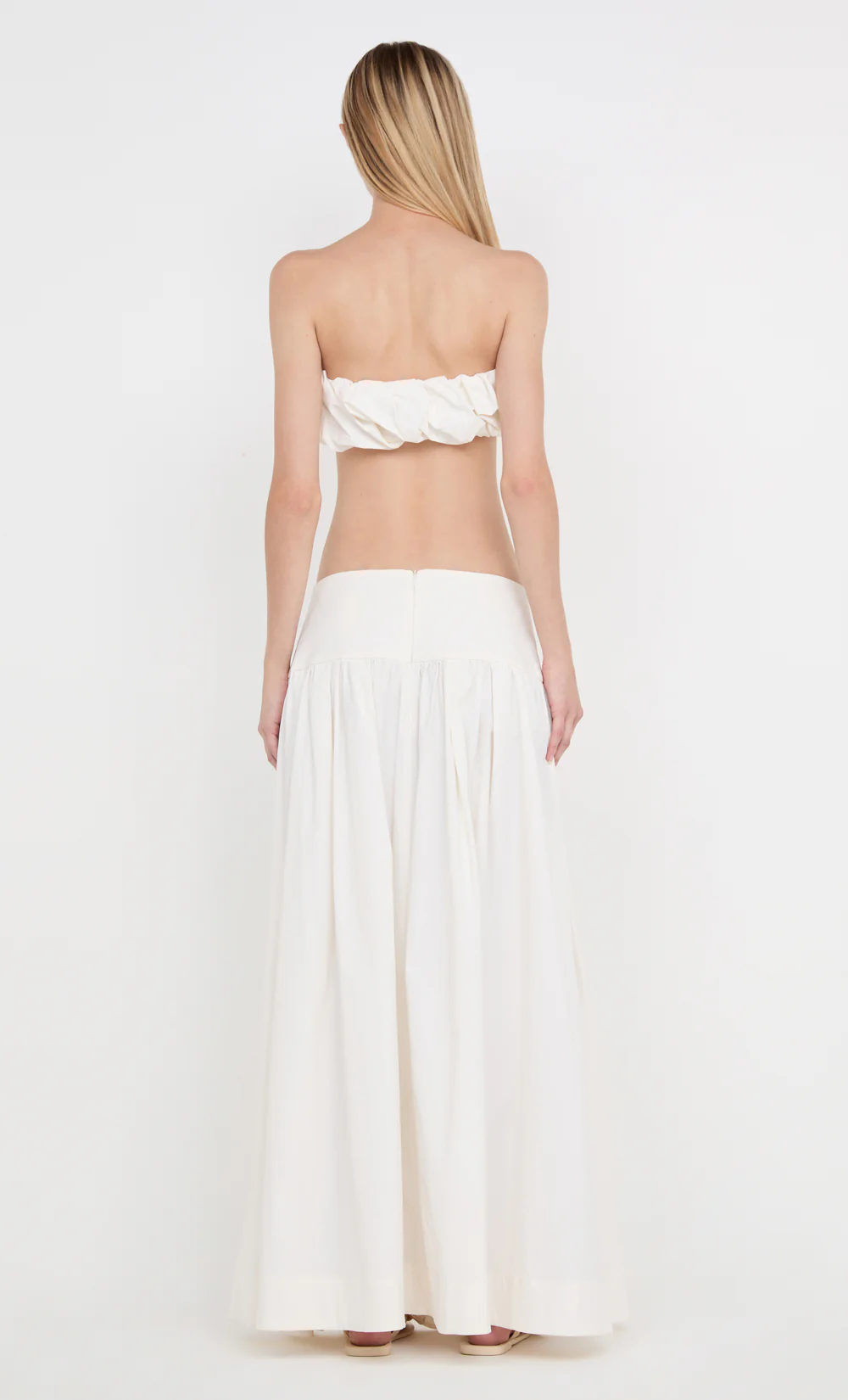 DANTE MAXI SKIRT - IVORY - Image 5