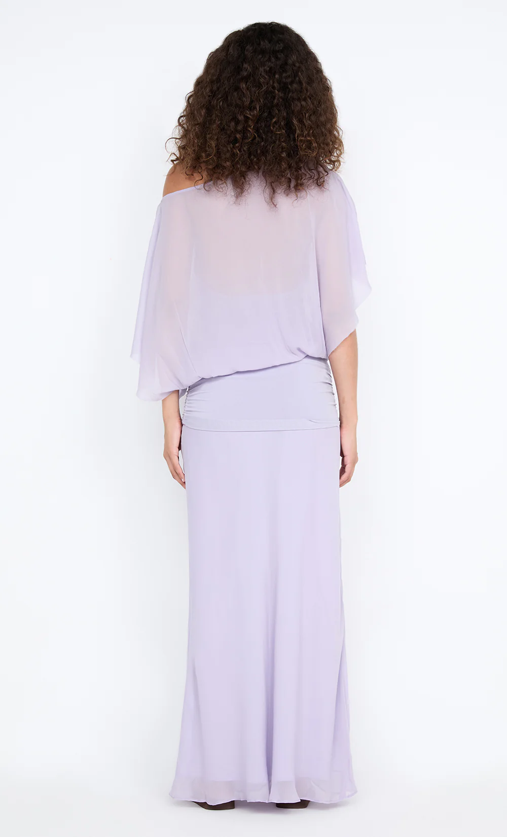 DELILAH OVERLAY MAXI DRESS - WISTERIA - Image 6
