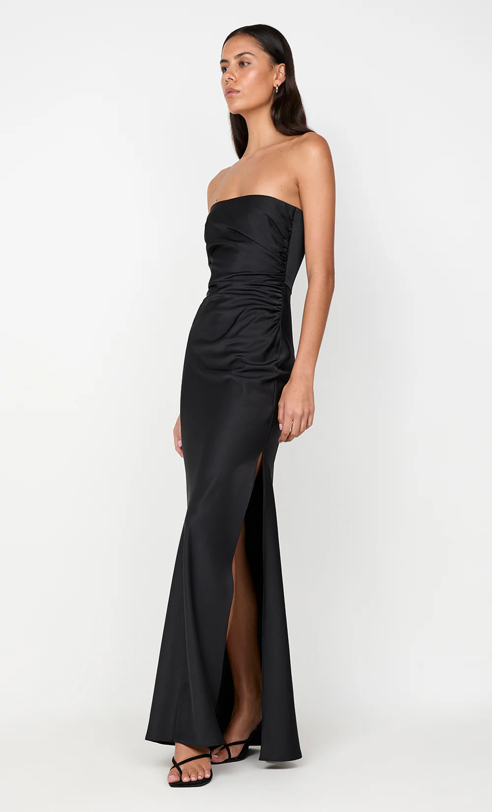 ETERNITY STRAPLESS MAXI DRESS - BLACK - Image 5