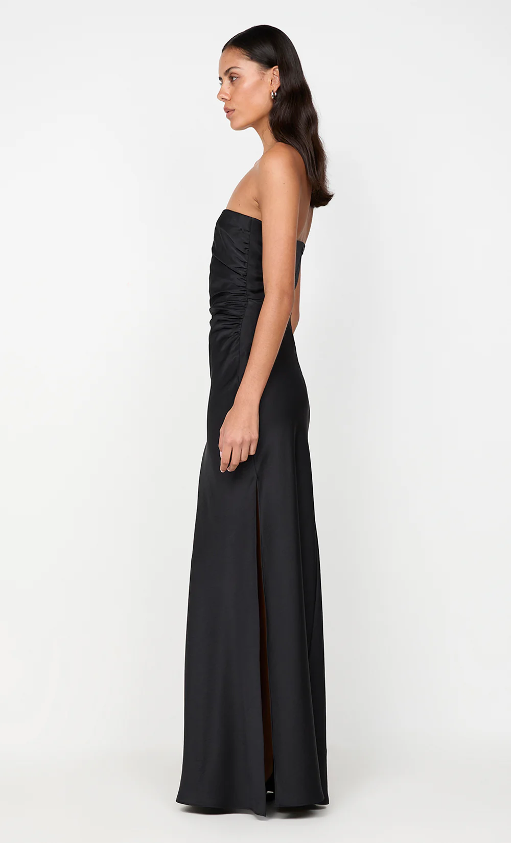 ETERNITY STRAPLESS MAXI DRESS - BLACK - Image 7