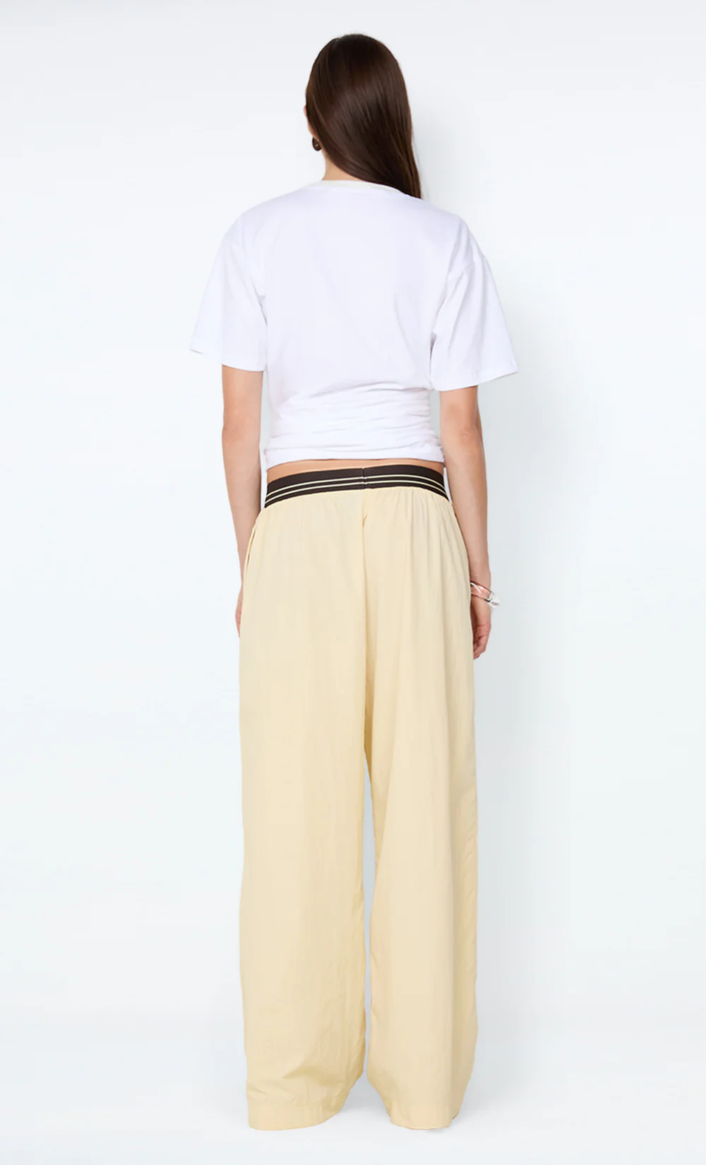 JERRI WIDE LEG PANT - BUTTER - Image 8