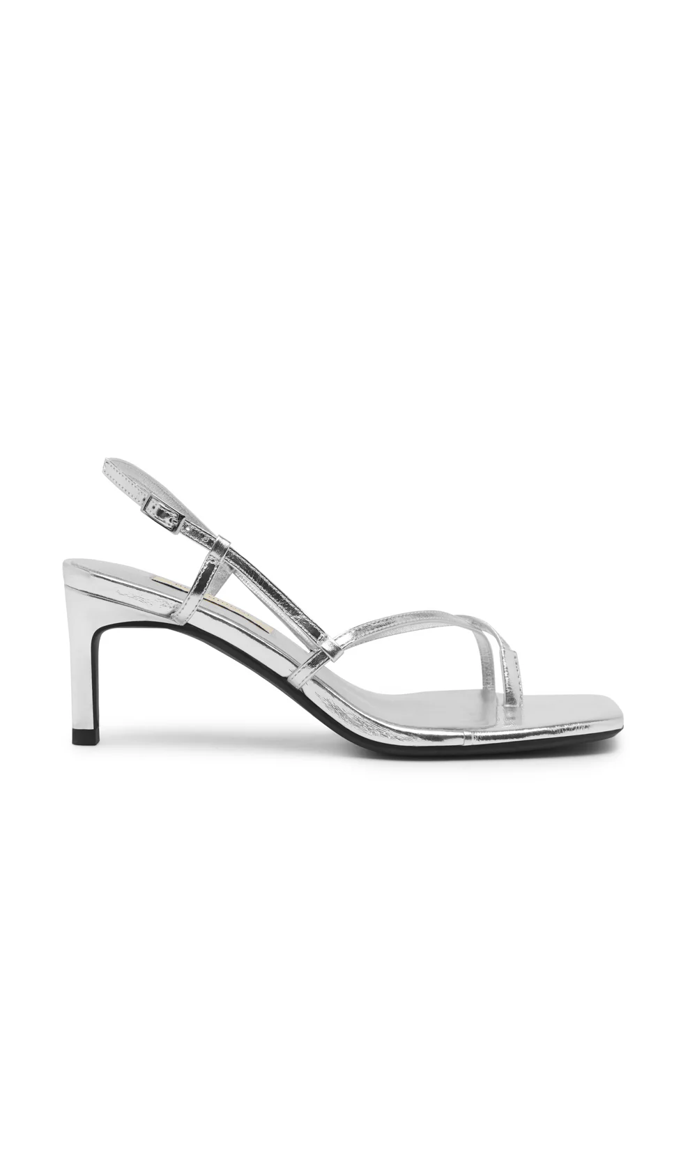 KATE MID HEEL - CHROME - Image 4