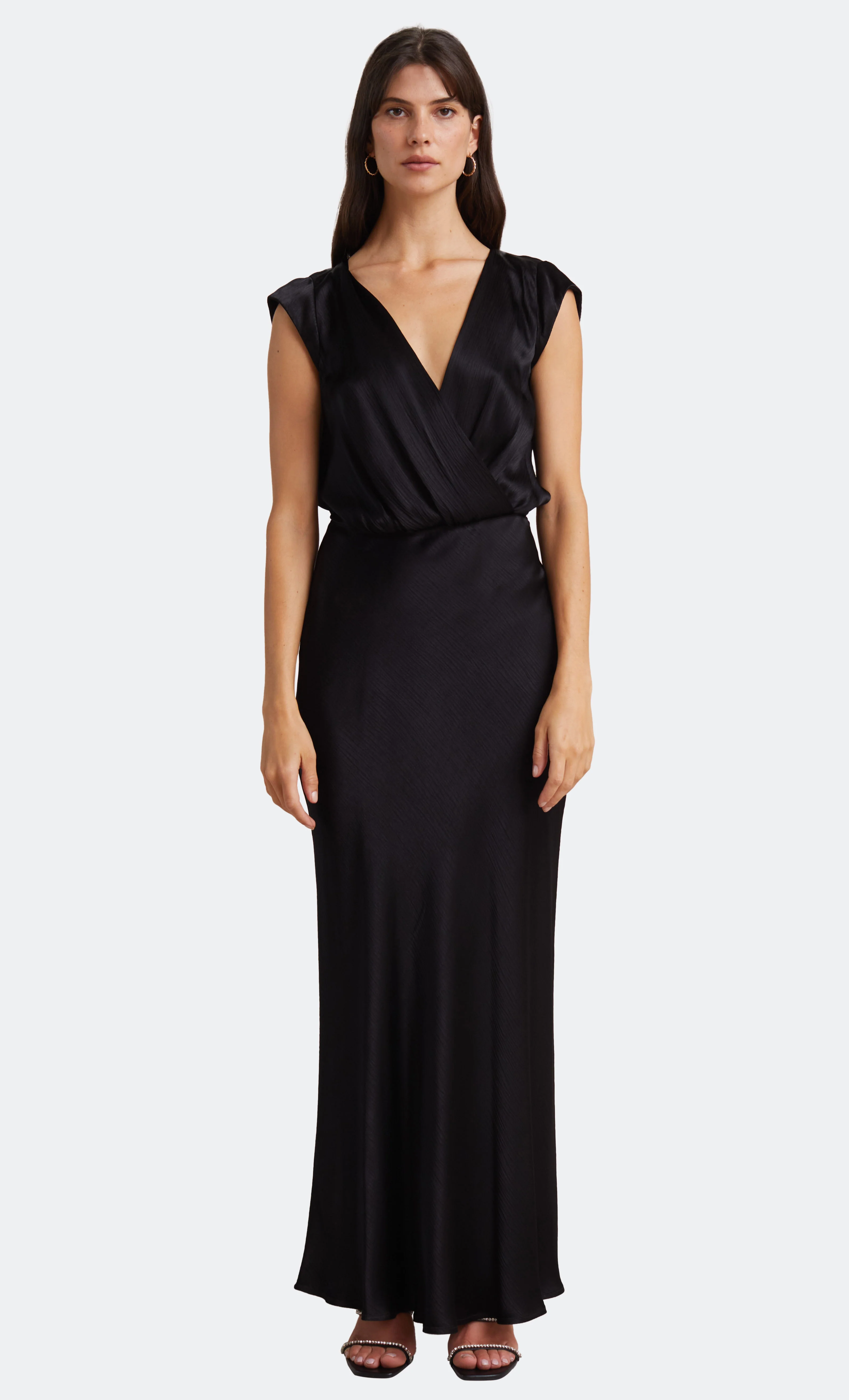 MOON DANCE MAXI DRESS - BLACK - Image 5