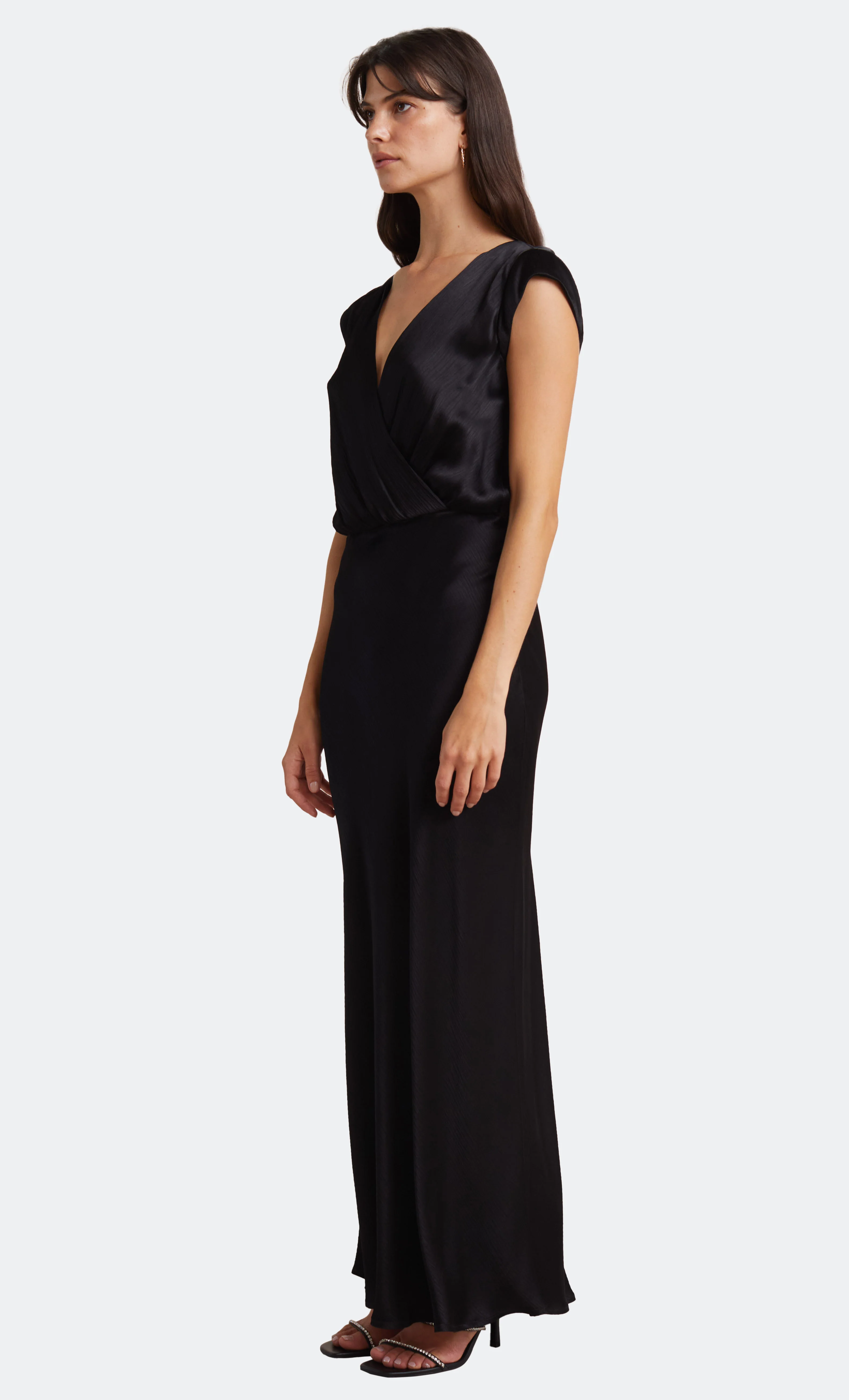 MOON DANCE MAXI DRESS - BLACK - Image 6