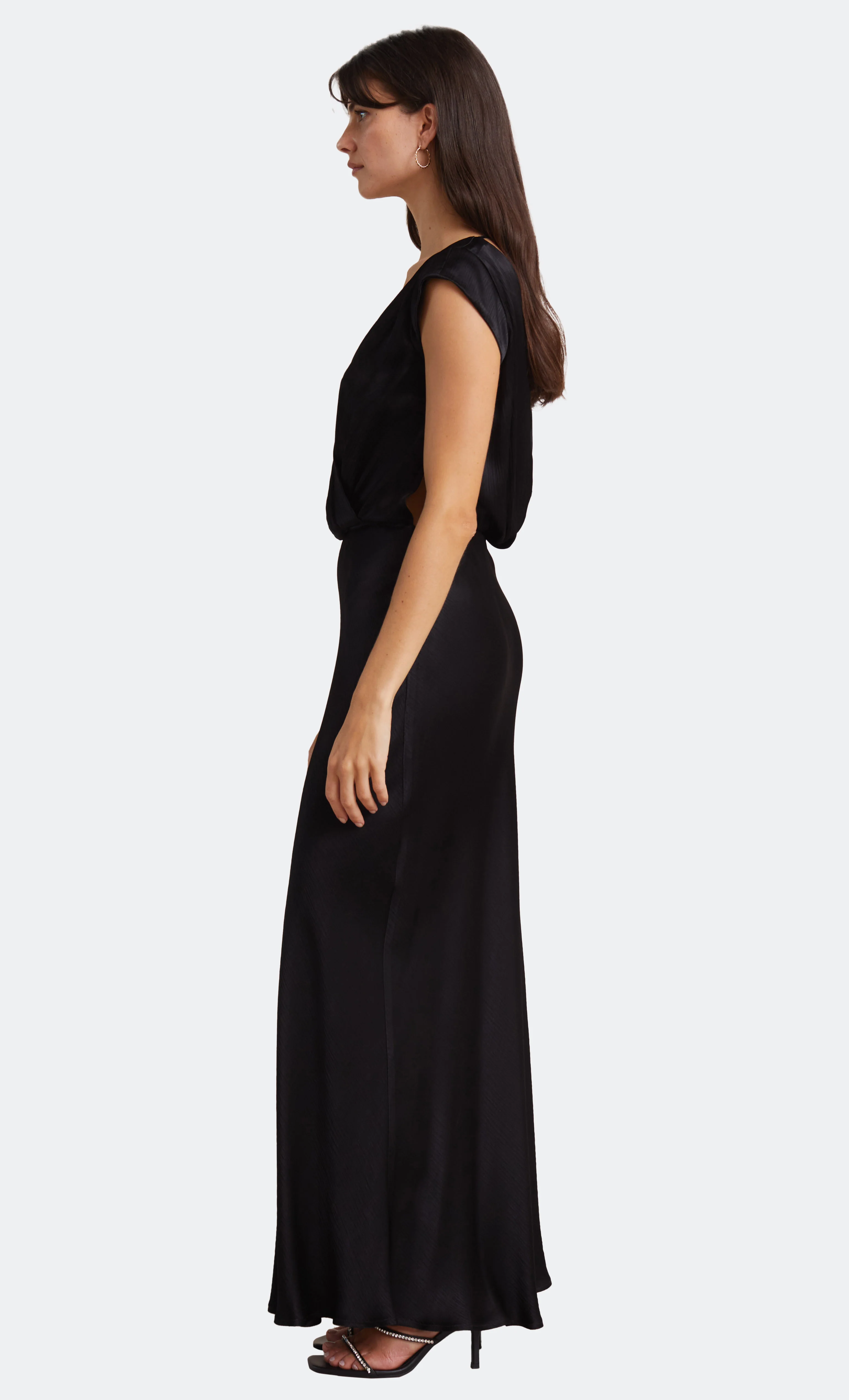 MOON DANCE MAXI DRESS - BLACK - Image 7