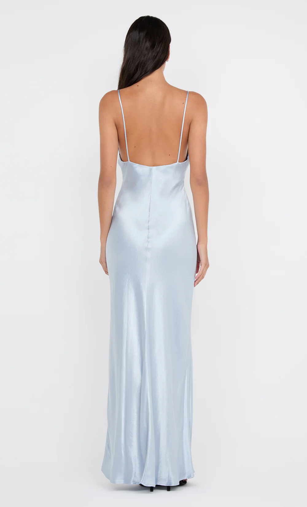 MOON DANCE V MAXI DRESS - DUSTY BLUE - Image 4