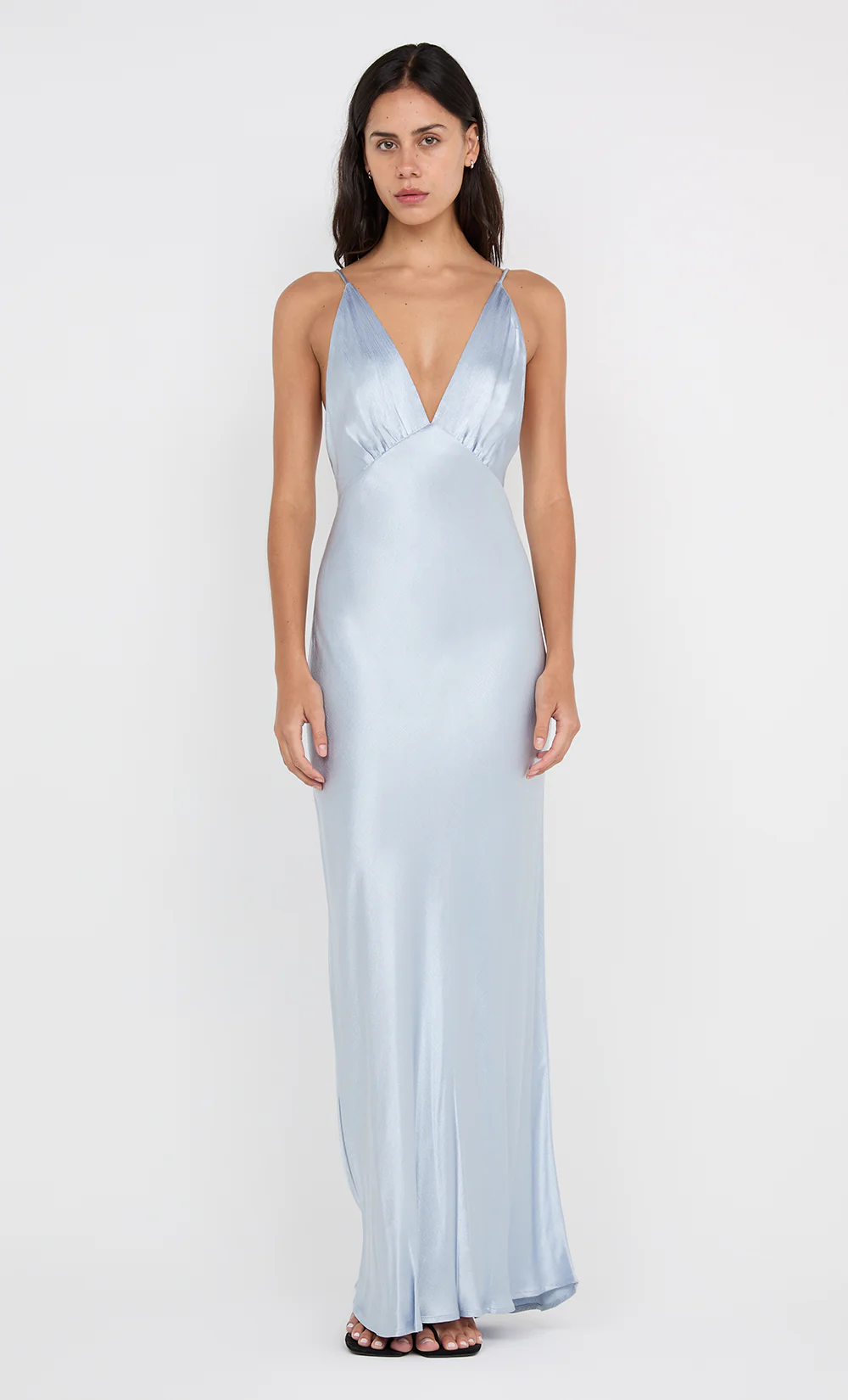 MOON DANCE V MAXI DRESS - DUSTY BLUE - Image 7