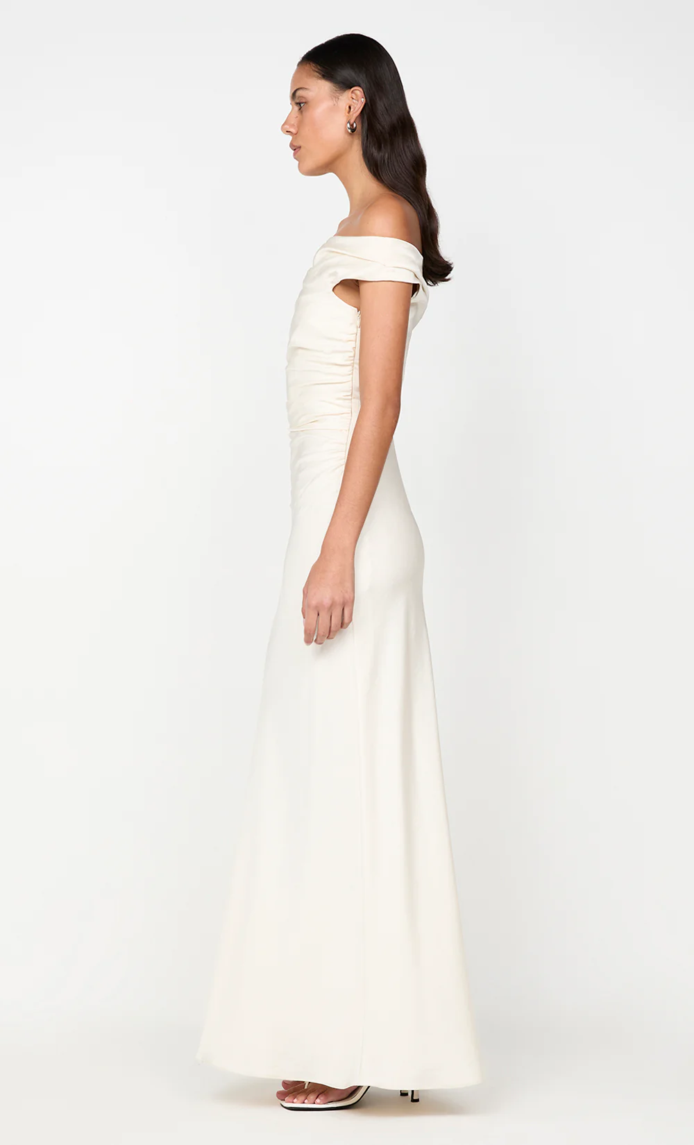 ETERNITY OFF SHOULDER MAXI - CREAM - Image 3