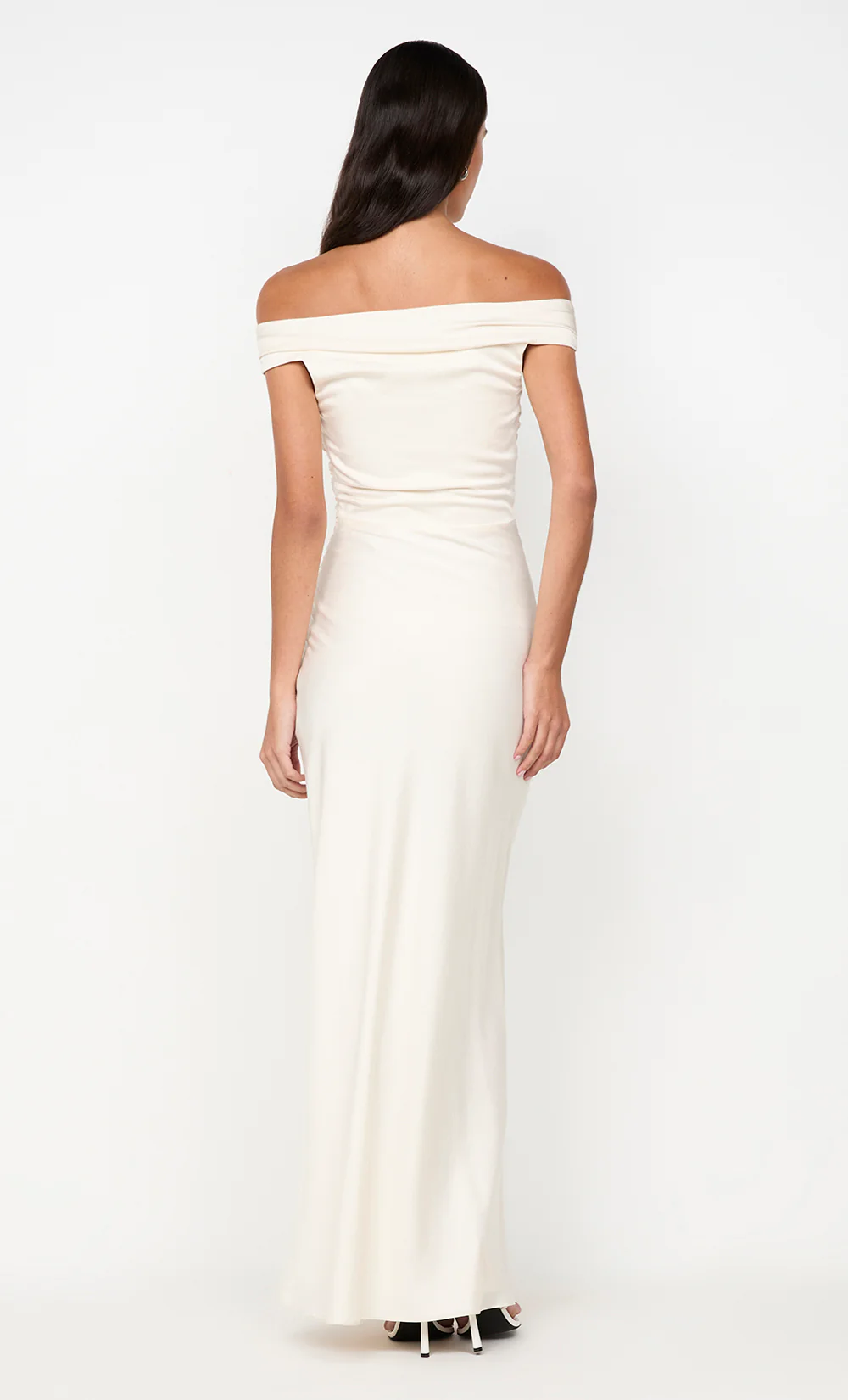 ETERNITY OFF SHOULDER MAXI - CREAM - Image 4