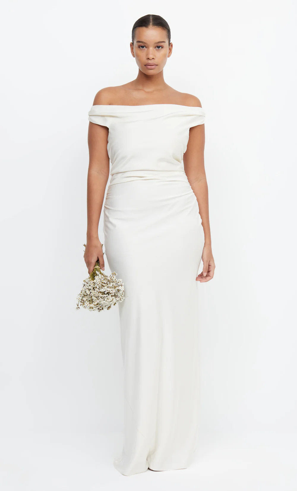 ETERNITY OFF SHOULDER MAXI - CREAM - Image 6