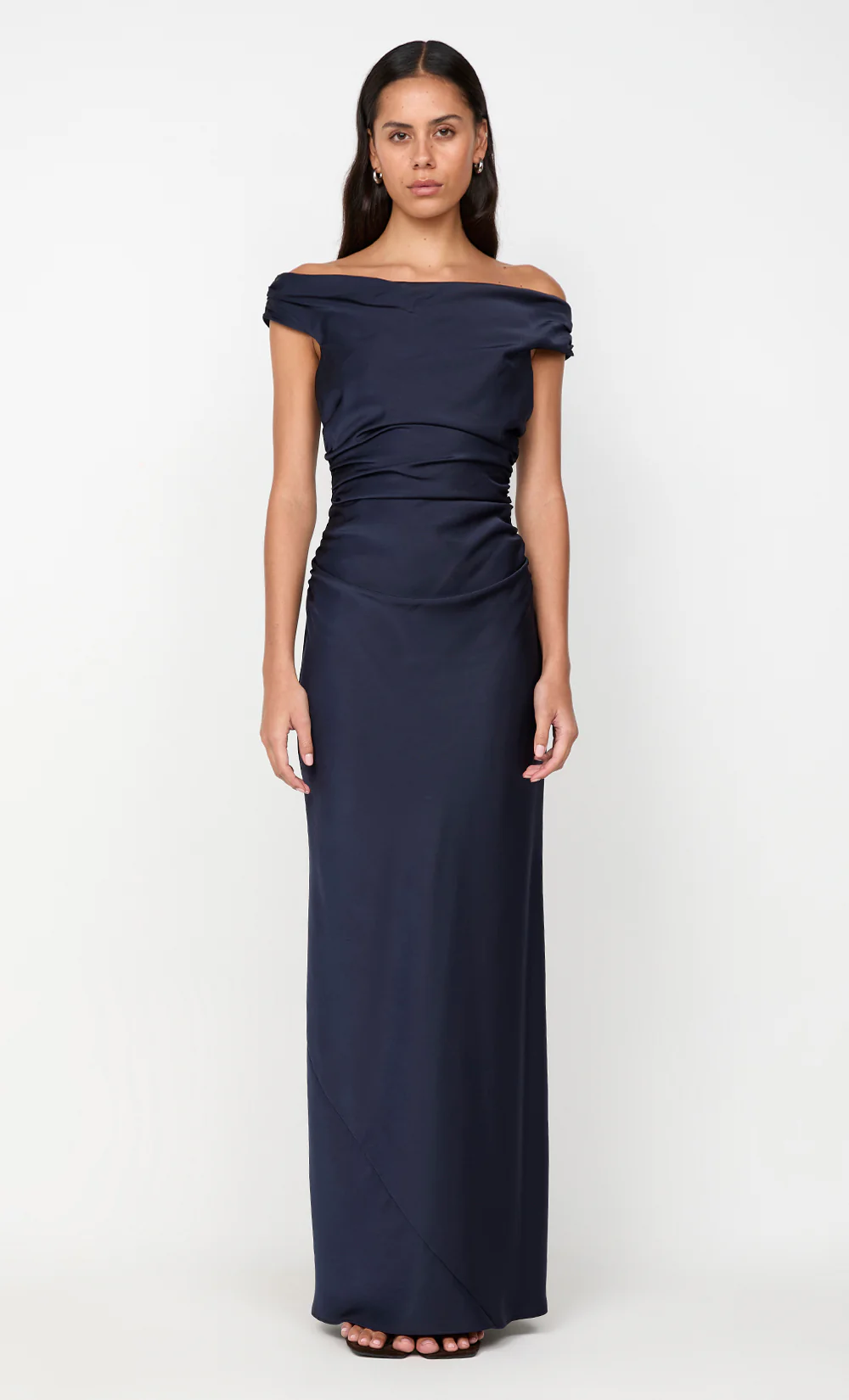 ETERNITY OFF SHOULDER MAXI - INK - Image 5