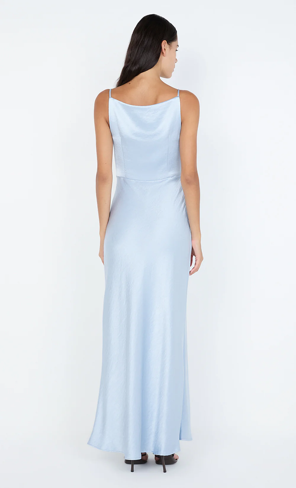 THE DREAMER MAXI DRESS - DUSTY BLUE - Image 7