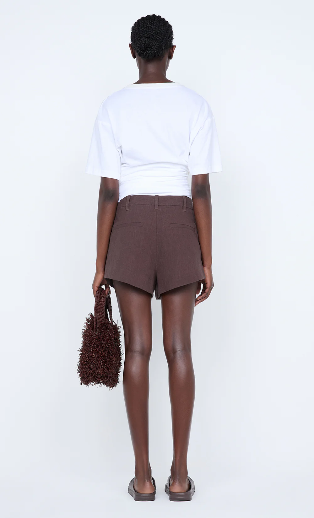 VINNIE SHORT - DARK CHOCOLATE - Image 6